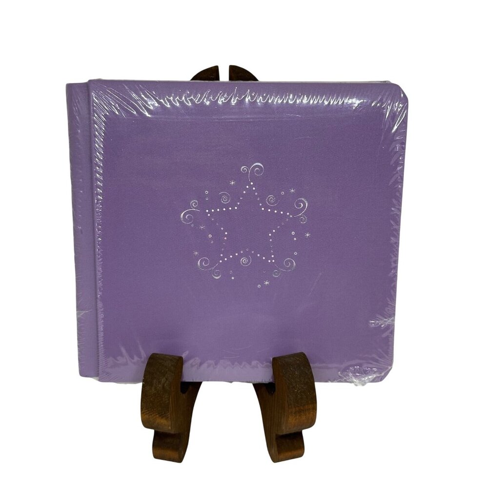Creative Memories Lilac Album 8"x7.5" Purple Silver Star NEW‎ SEALED Scrapbook